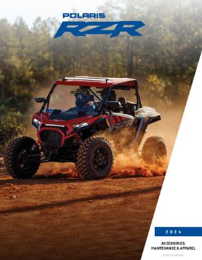 image catalogue accessoires Polaris RZR 2024